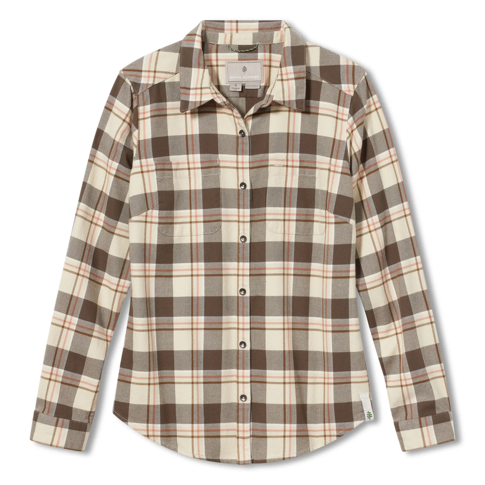Royal Robbins Womens Flannels Shirt US SIze XS LIEBACK Organic Cotton Flannel